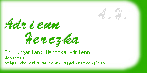 adrienn herczka business card